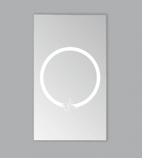 Зеркало Алмаз ЗП 06 с подсветкой