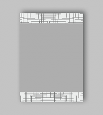 Зеркало Алмаз ЗП 18 вертикальное