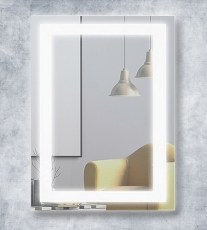 Зеркало Алмаз ЗП 43 с подсветкой