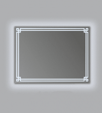 Зеркало Алмаз ЗП 19 с подсветкой
