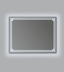 Зеркало Алмаз ЗП 19 с подсветкой