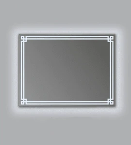 Зеркало Алмаз ЗП 19 с подсветкой