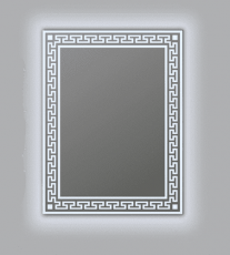 Зеркало Алмаз ЗП 26 вертикальное с подсветкой