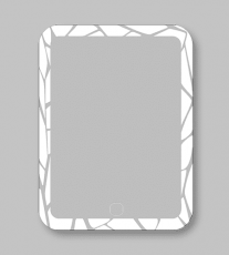 Зеркало Алмаз ЗП 31 с подсветкой