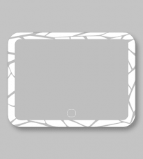 Зеркало Алмаз ЗП 32 с подсветкой